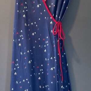 NWT VOODOO VIXON New Summer Sailboat Wrap Dress size XS Perfect for 4th of July!